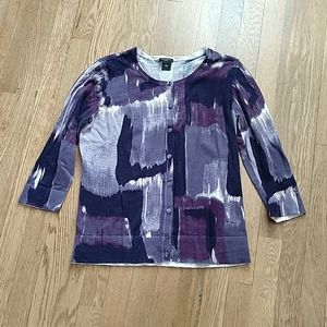 Ann Taylor cotton cardigan, size L